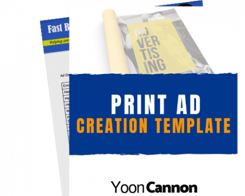 Print Ad Creation Template - Yoon Cannon